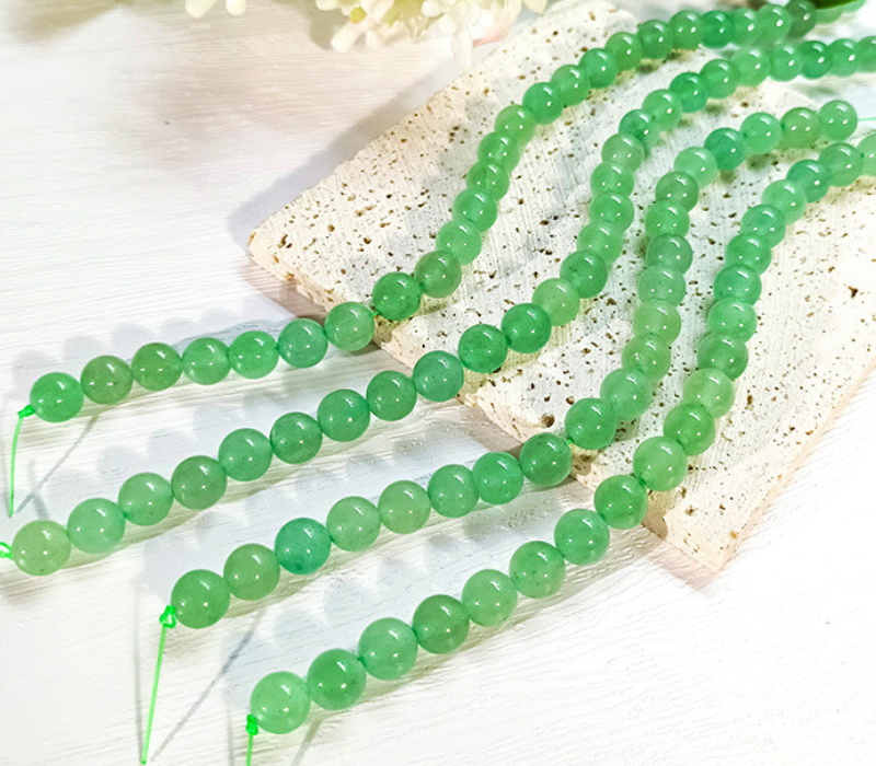 High Quality AAAA Direct Wholesale Natural Green Aventurine Beads for Jewelry Making 6mm 8mm 10m