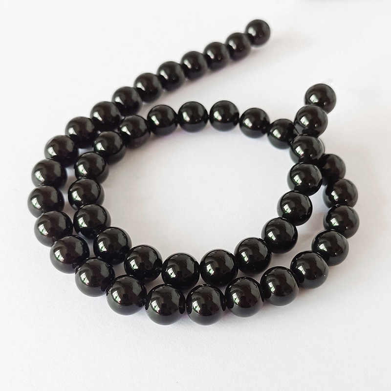 Unique Design Quality Natural Obsidian Golden Color Loose Gemstone Beads For Making Craft Item