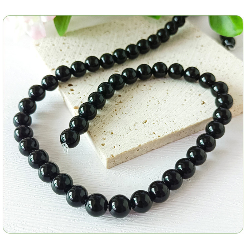 Unique Design Quality Natural Obsidian Golden Color Loose Gemstone Beads For Making Craft Item