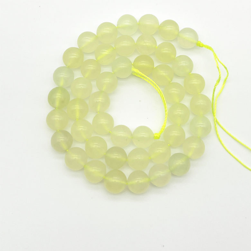 6/8/10mm New Mountain Jade Beads Level 1 Round Natural Stone Beads For Jewelry Making Natural 