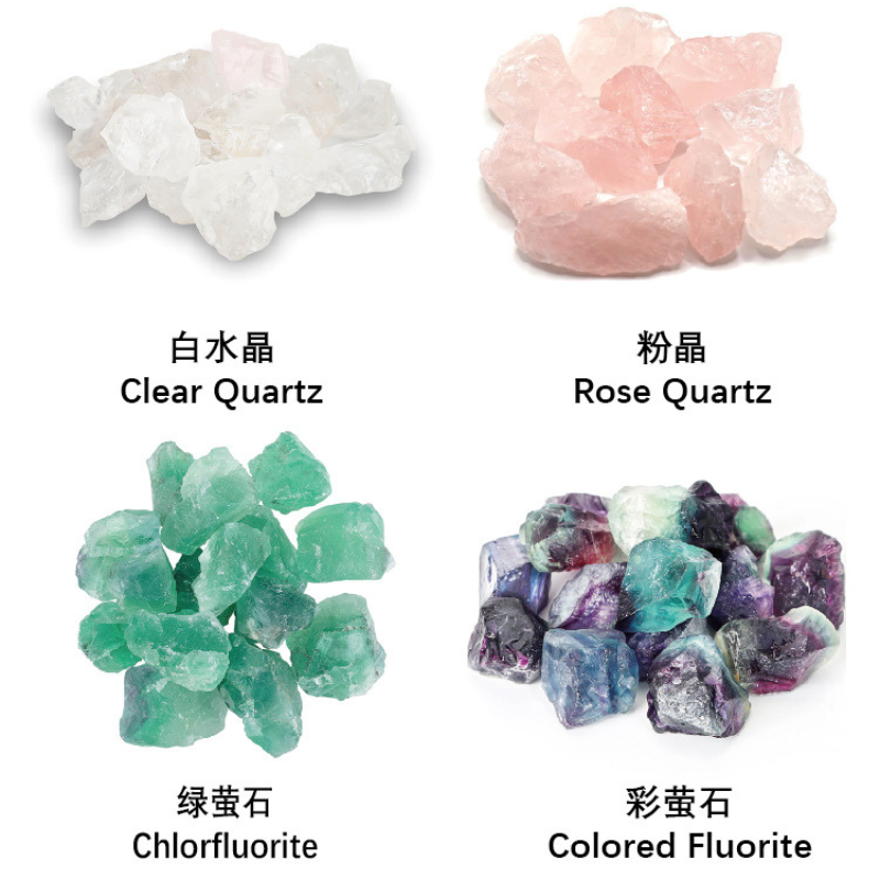 Rough Stone Mix Crystal Raw Rough Tumbled For Natural Unpolished Rough Tumbled Stones Gemstone Cryst