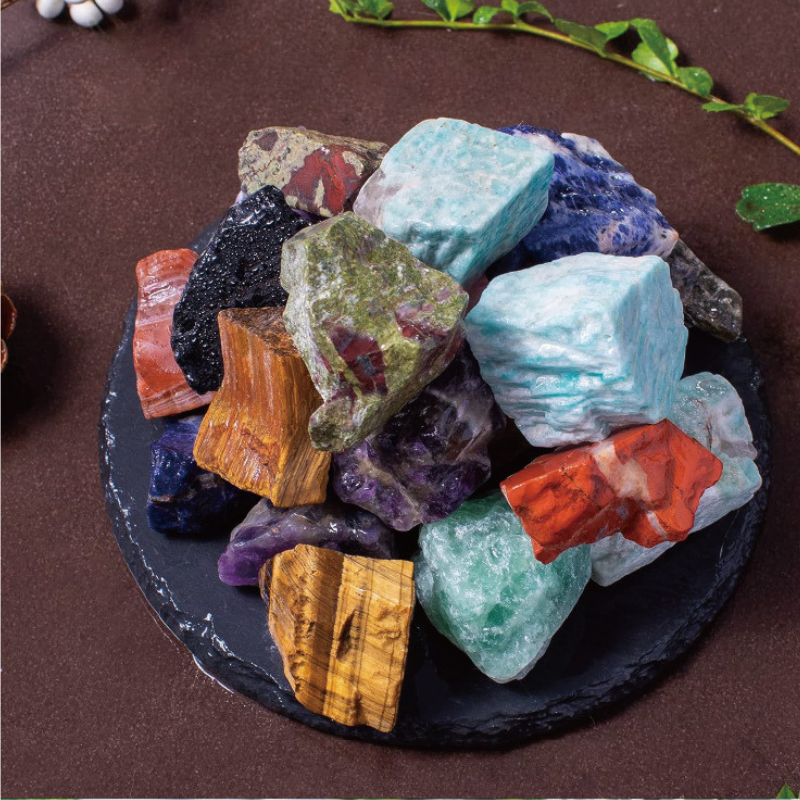 Rough Stone Mix Crystal Raw Rough Tumbled For Natural Unpolished Rough Tumbled Stones Gemstone Cryst