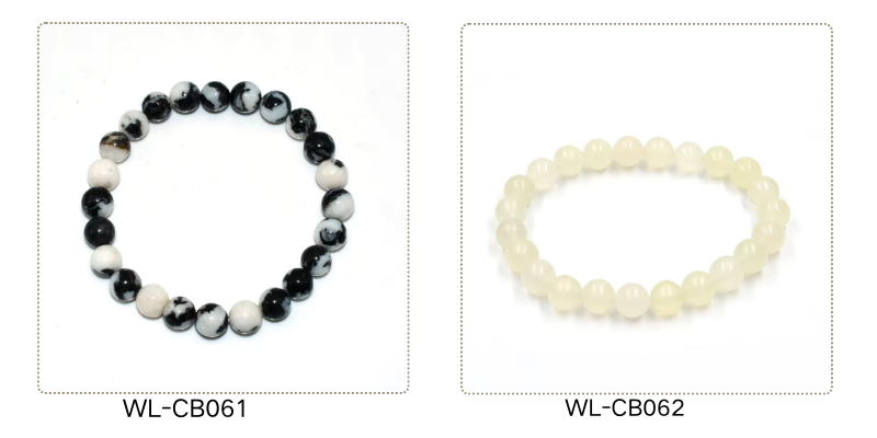 Natural Stone Jewelry Gift Handmade Genuine Crystal Healing Gemstone Beaded Stretch Bracelets